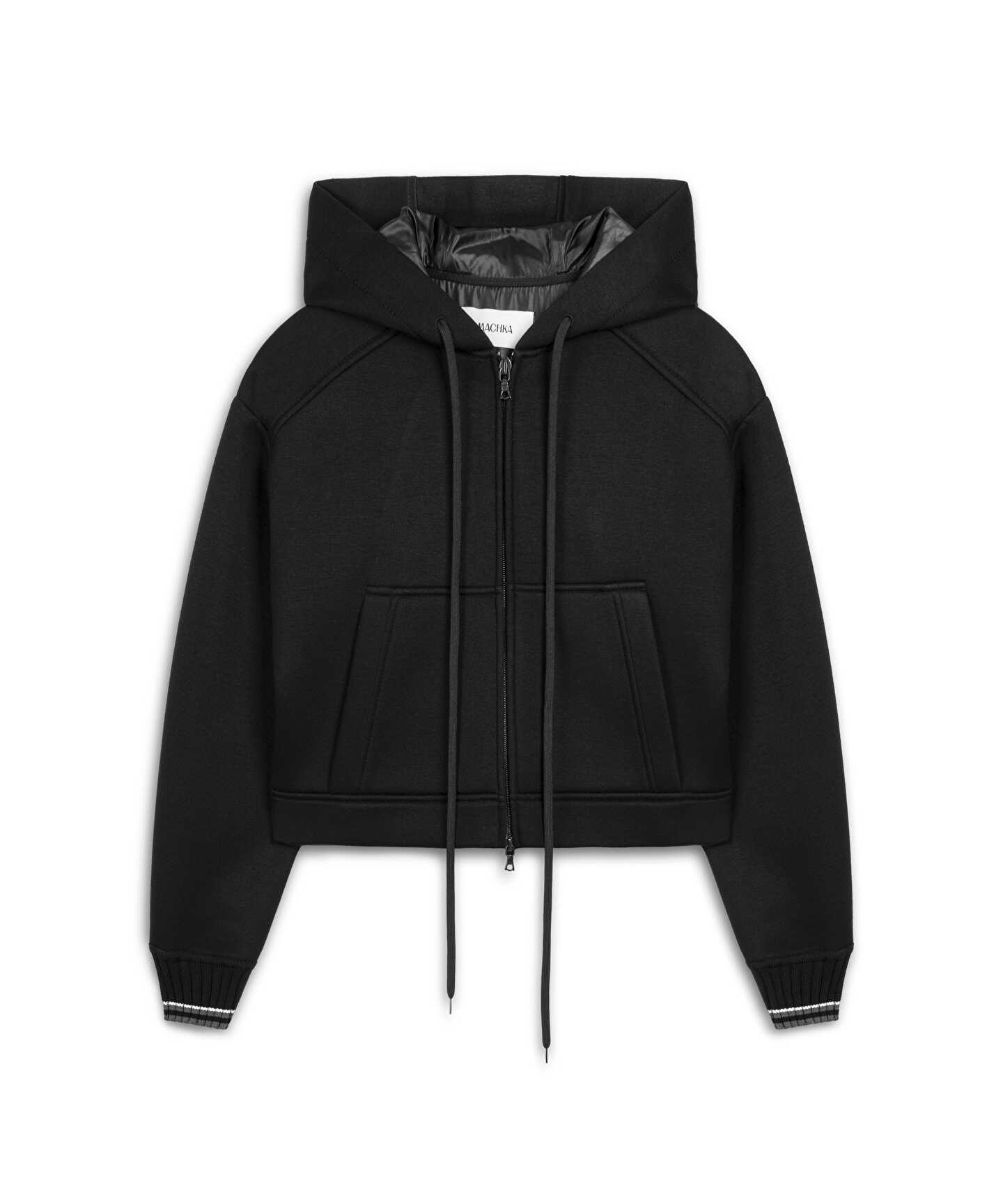 KONTRAST MANŞETLİ SWEATSHIRT