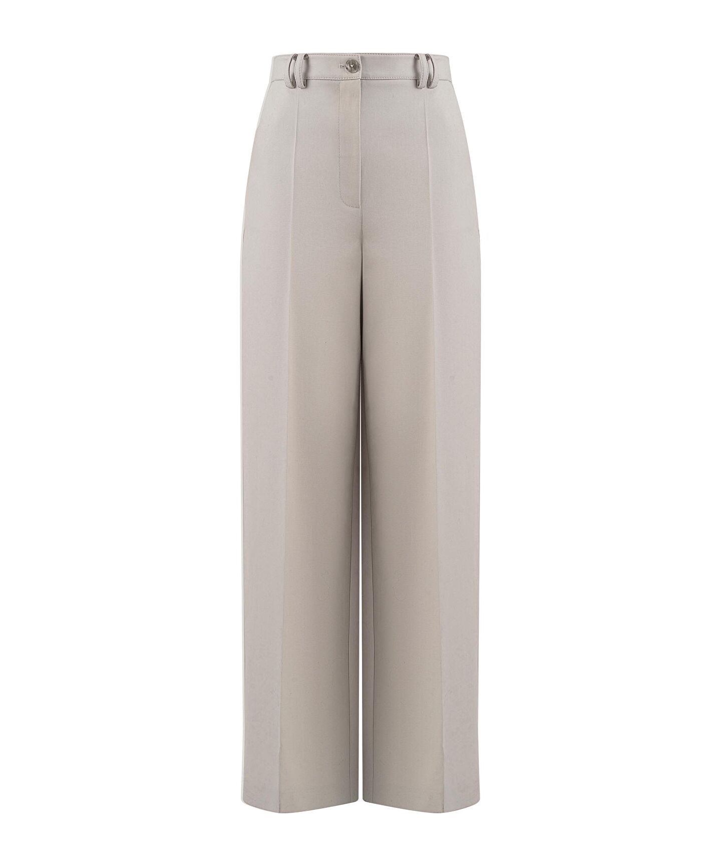 WIDE LEG GABARDİN PANTOLON