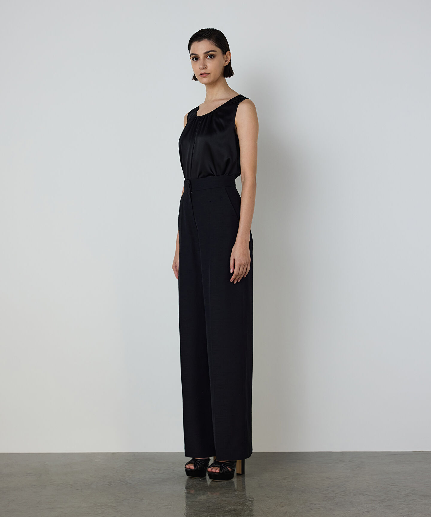 WIDE LEG VİSKOZ PANTOLON