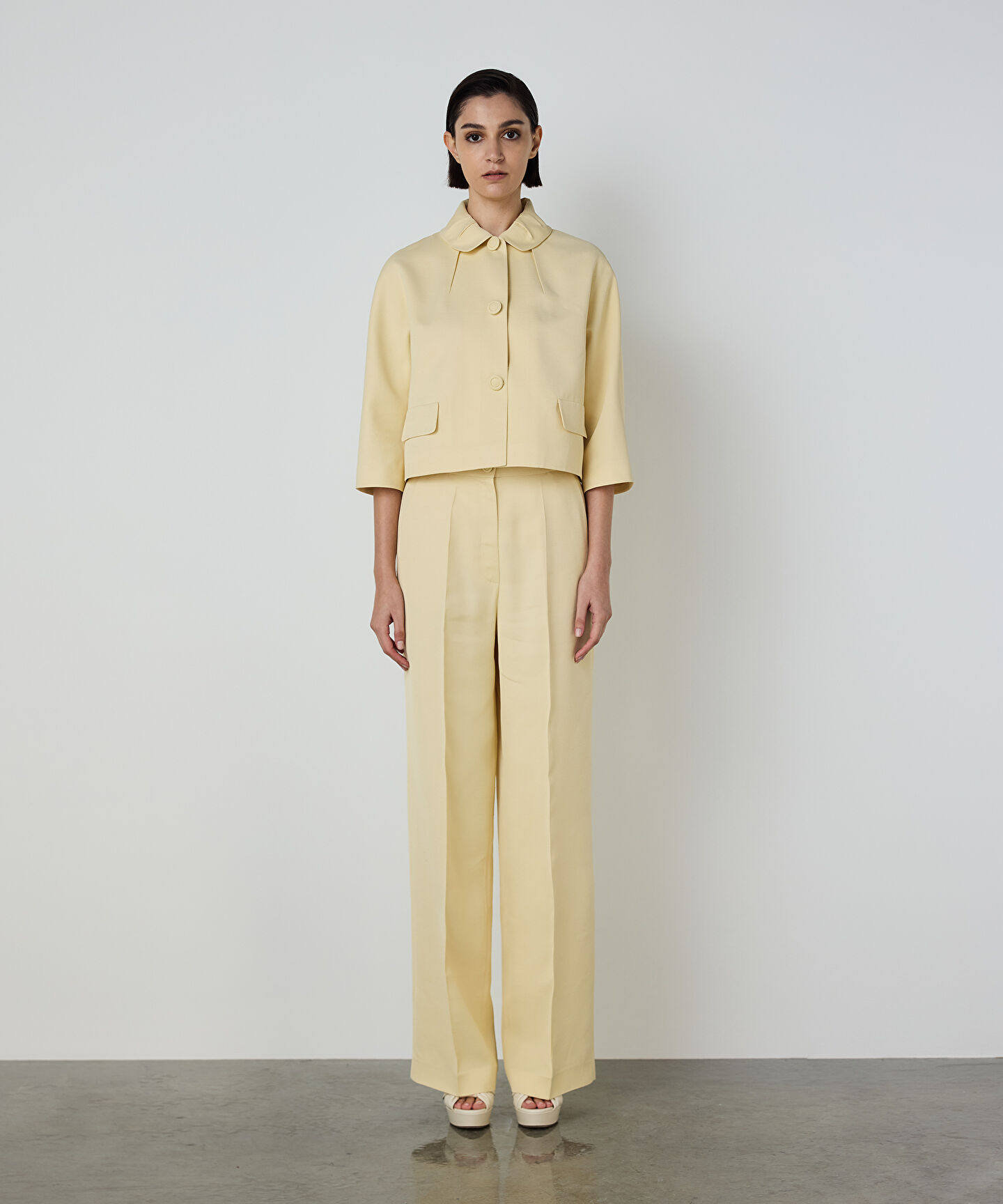 WIDE LEG VİSKOZ PANTOLON