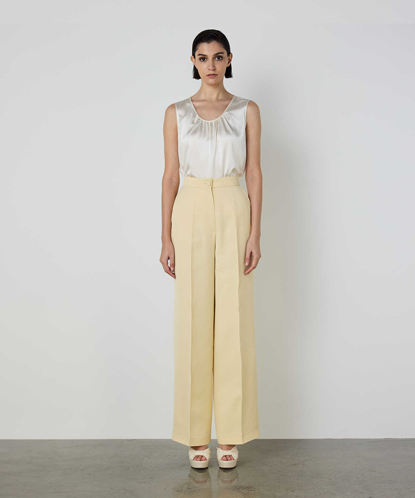 WIDE LEG VİSKOZ PANTOLON