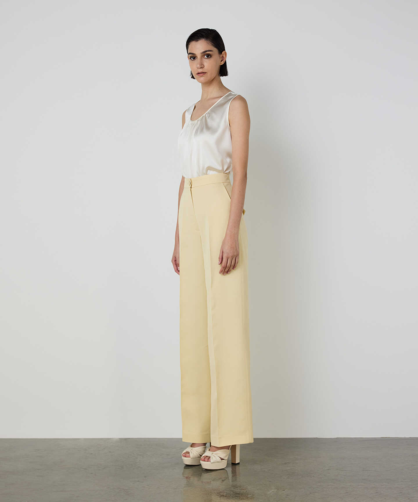 WIDE LEG VİSKOZ PANTOLON