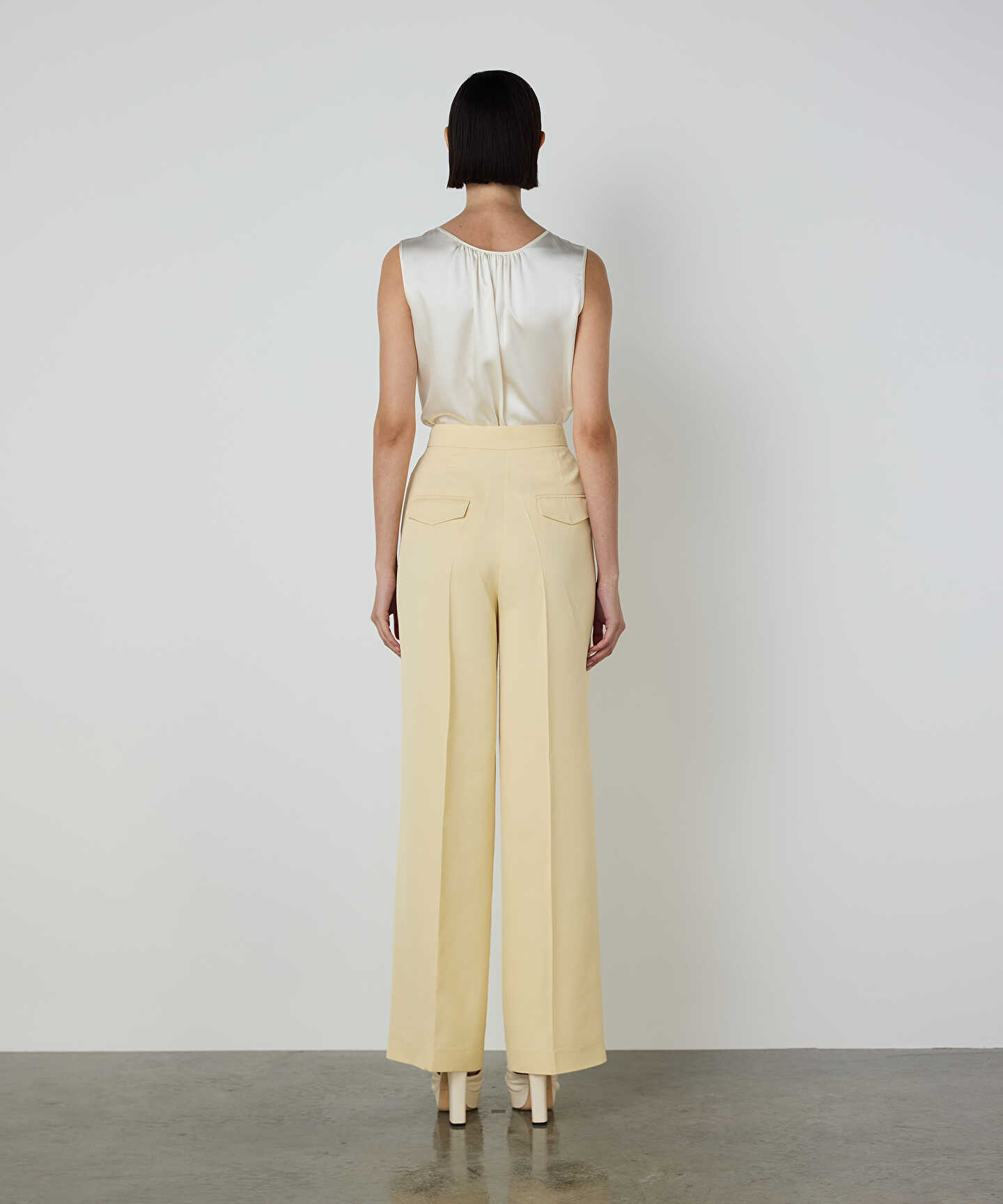 WIDE LEG VİSKOZ PANTOLON