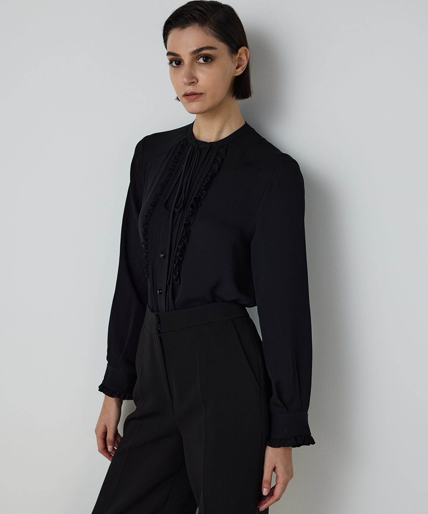CEPLİ WIDE LEG PANTOLON