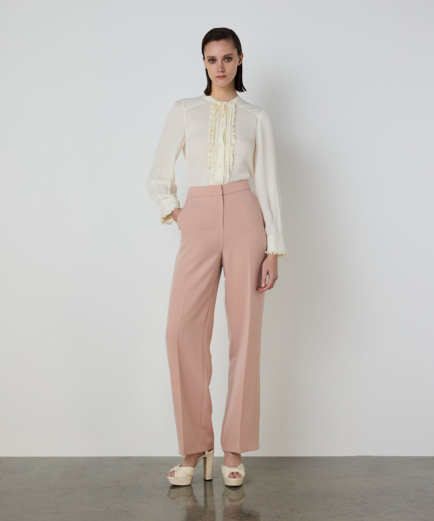 CEPLİ WIDE LEG PANTOLON