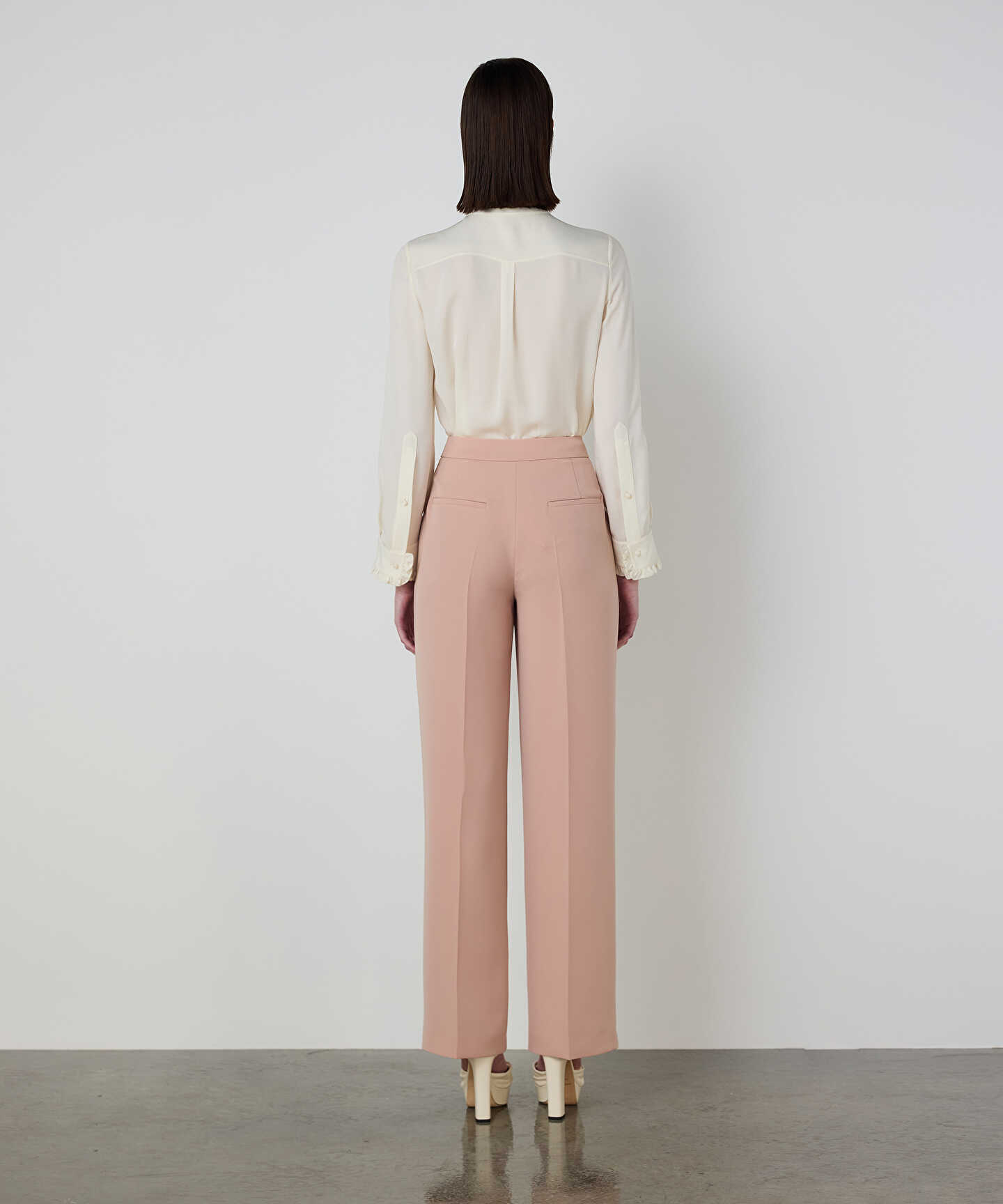 CEPLİ WIDE LEG PANTOLON