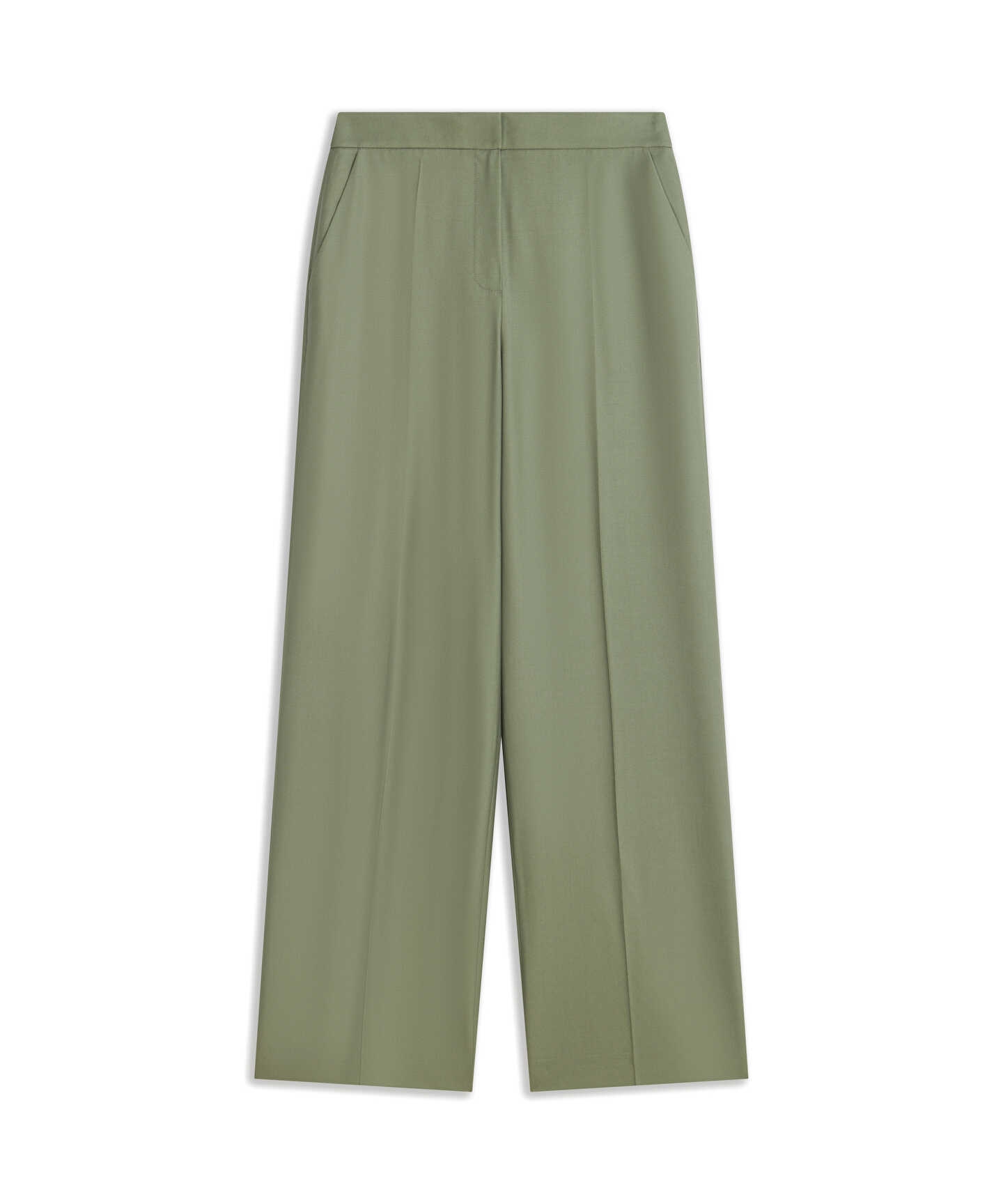 WIDE LEG YÜN PANTOLON