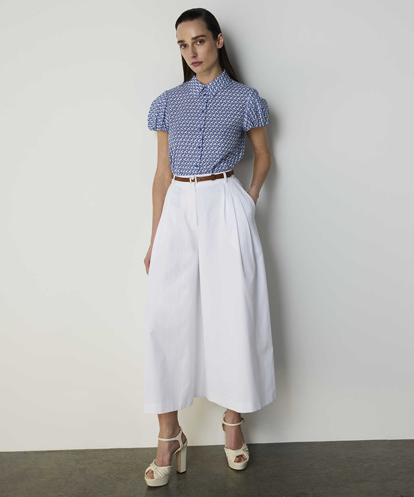 PİLELİ CULOTTE PANTOLON