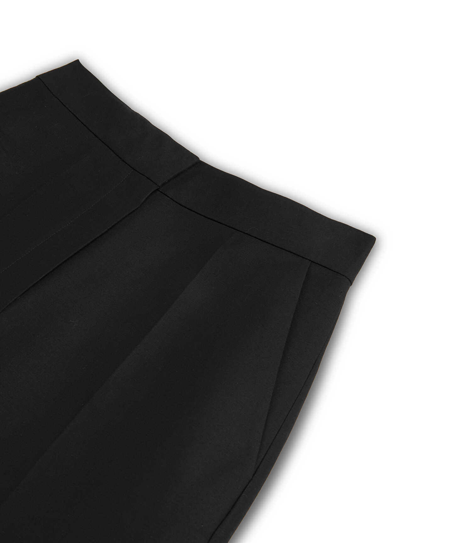 WIDE LEG GABARDİN PANTOLON