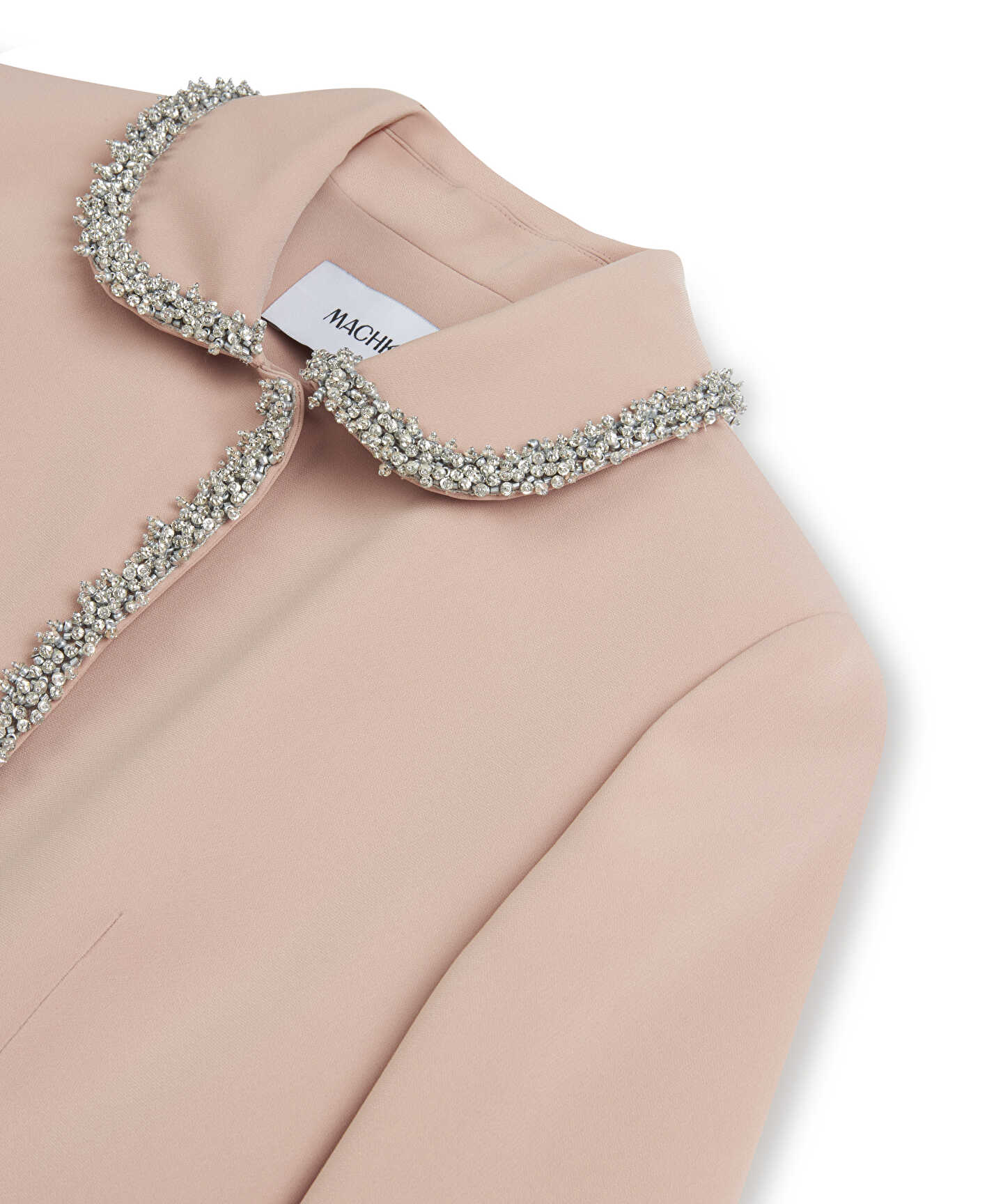 STRASS TAŞ İŞLEMELİ KREP CEKET