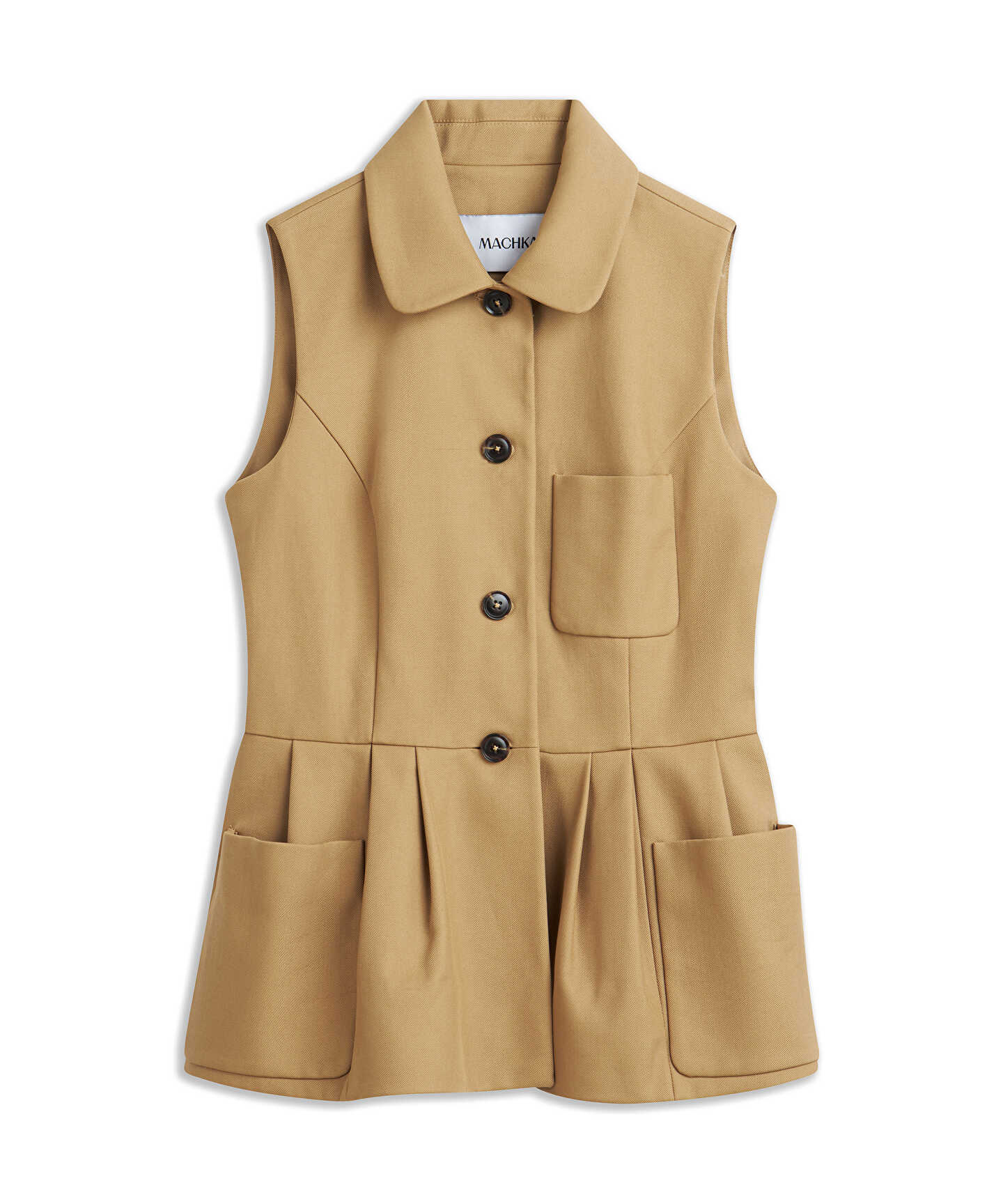 PİLELİ PEPLUM YELEK