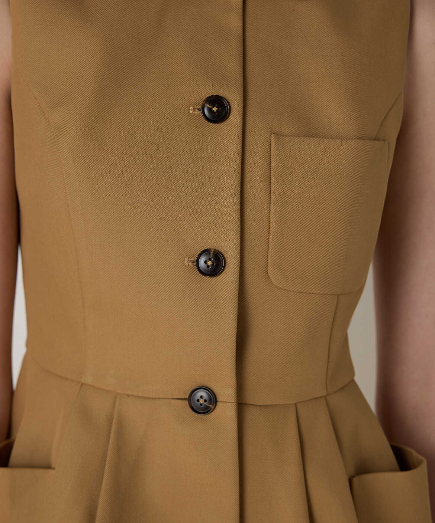 PİLELİ PEPLUM YELEK