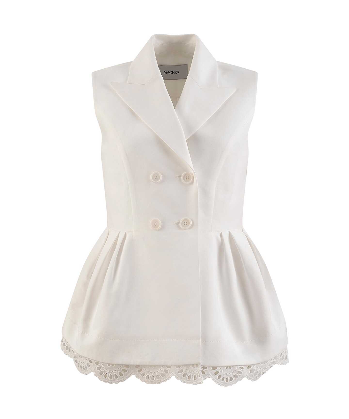 FİSTO GARNİLİ PEPLUM YELEK