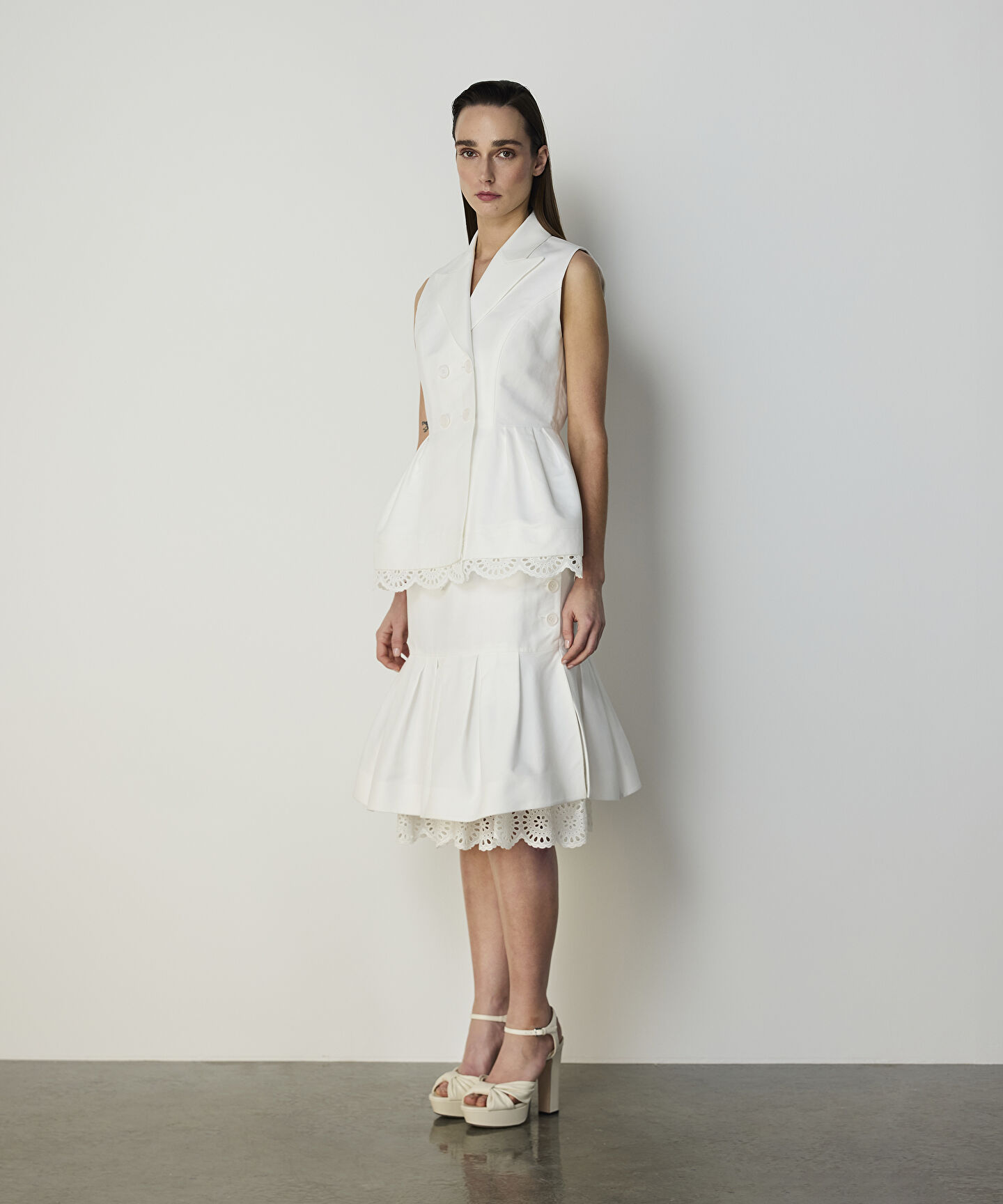 FİSTO GARNİLİ PEPLUM YELEK