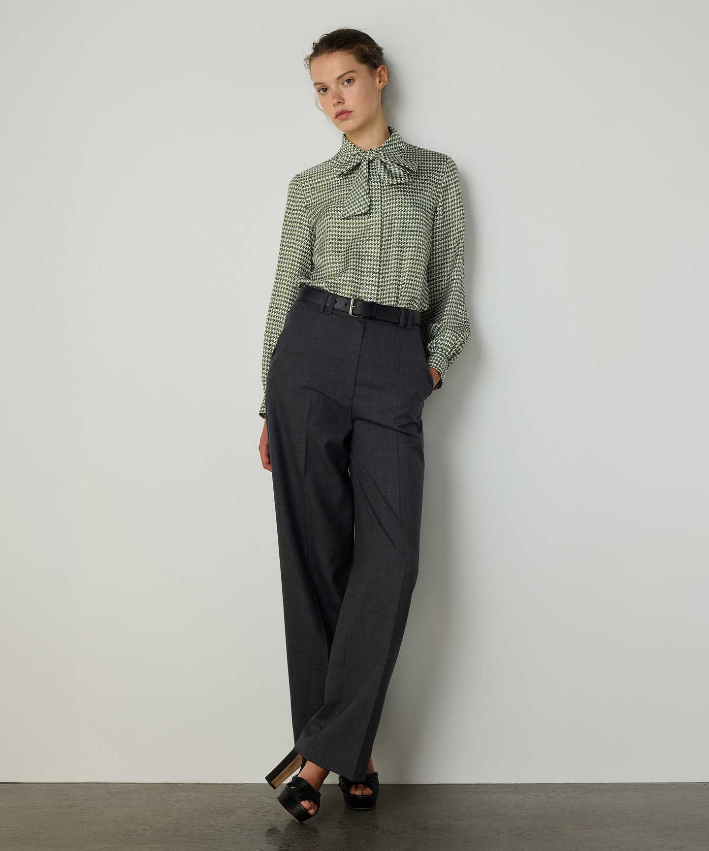 WIDE LEG YÜN PANTOLON