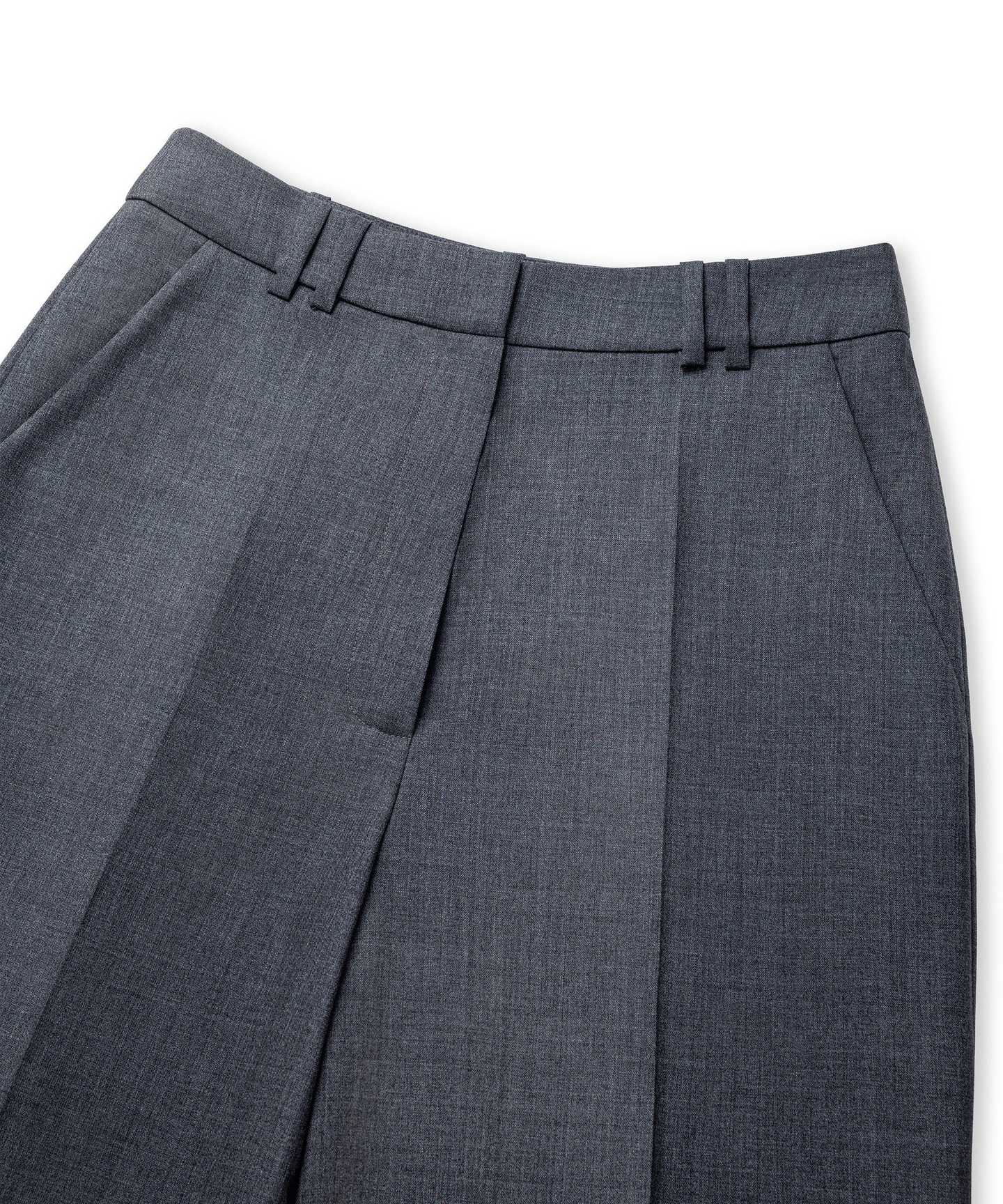 WIDE LEG YÜN PANTOLON