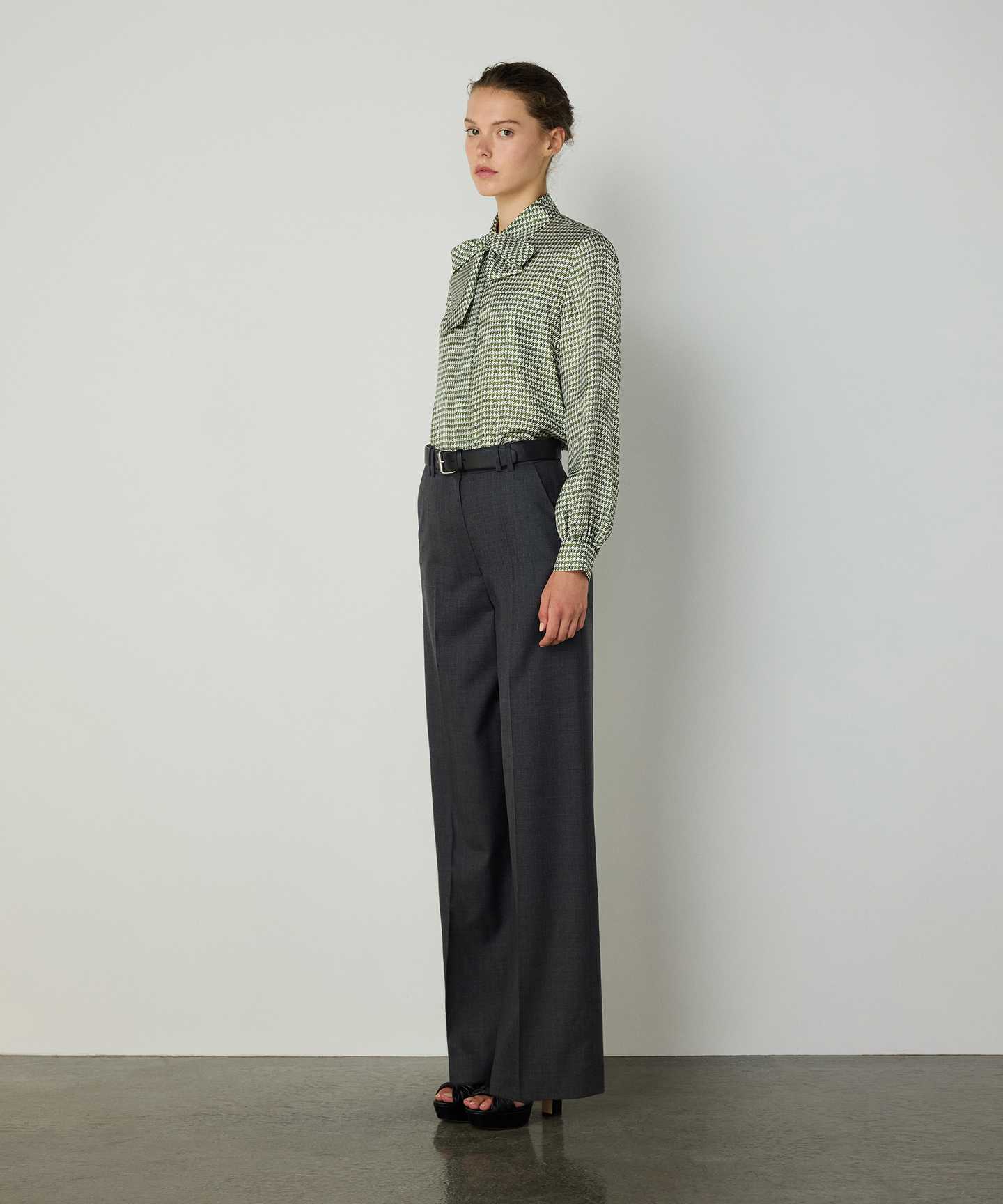WIDE LEG YÜN PANTOLON