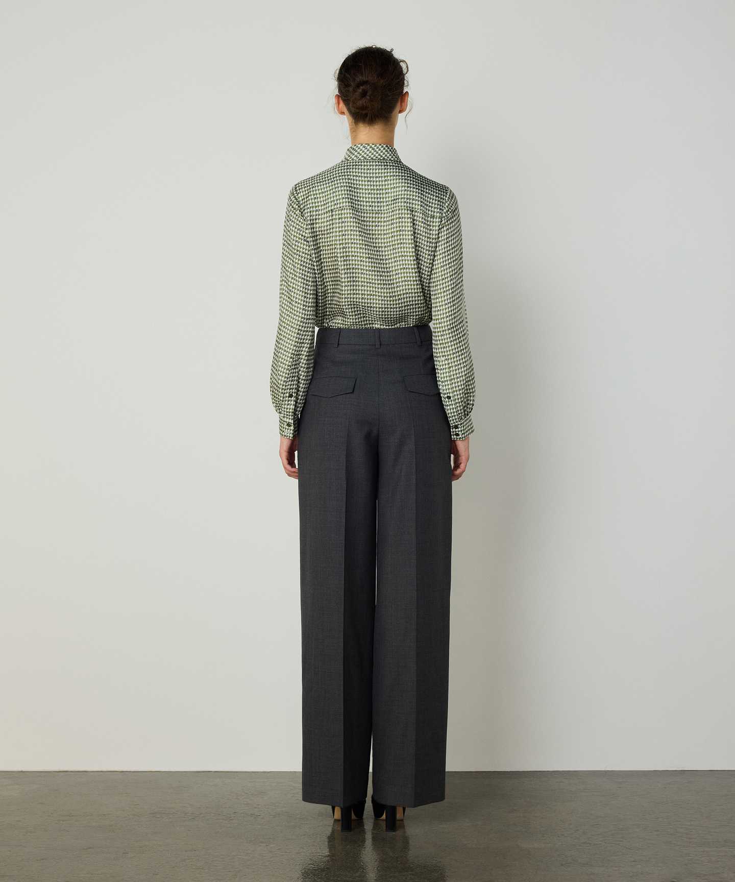 WIDE LEG YÜN PANTOLON