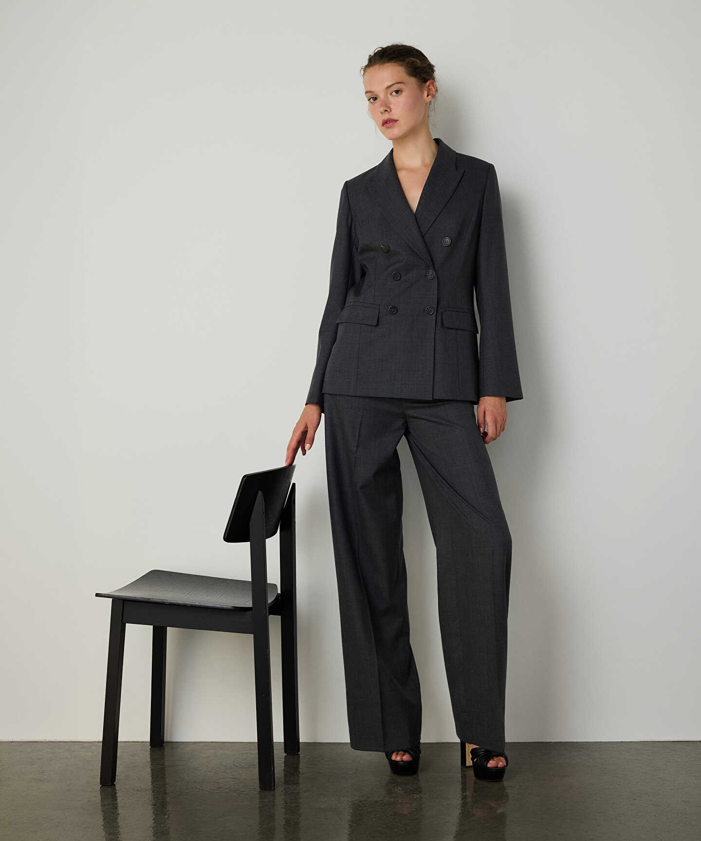 KRUVAZE YÜN BLAZER