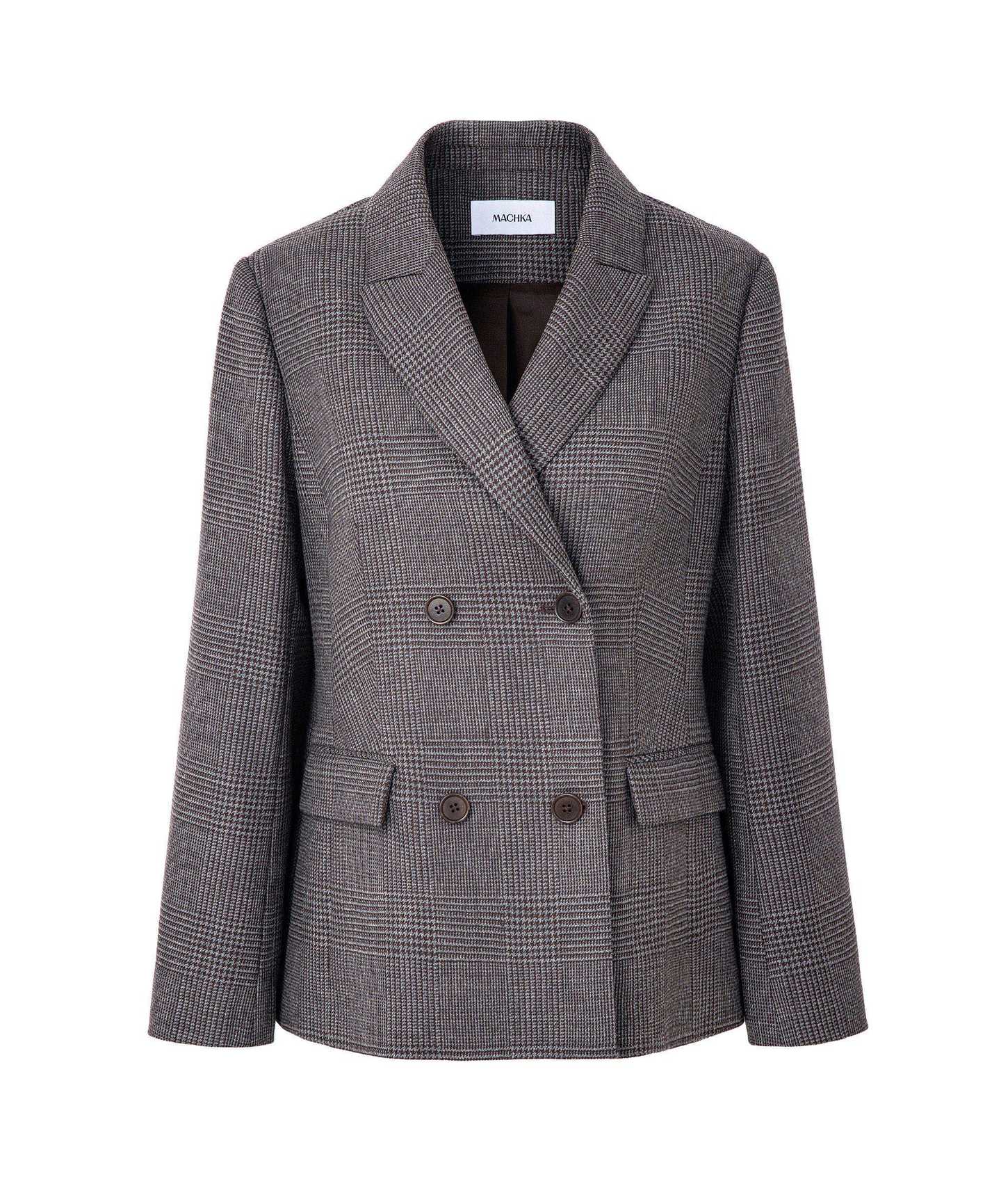 EKOSE DESEN YÜN BLAZER