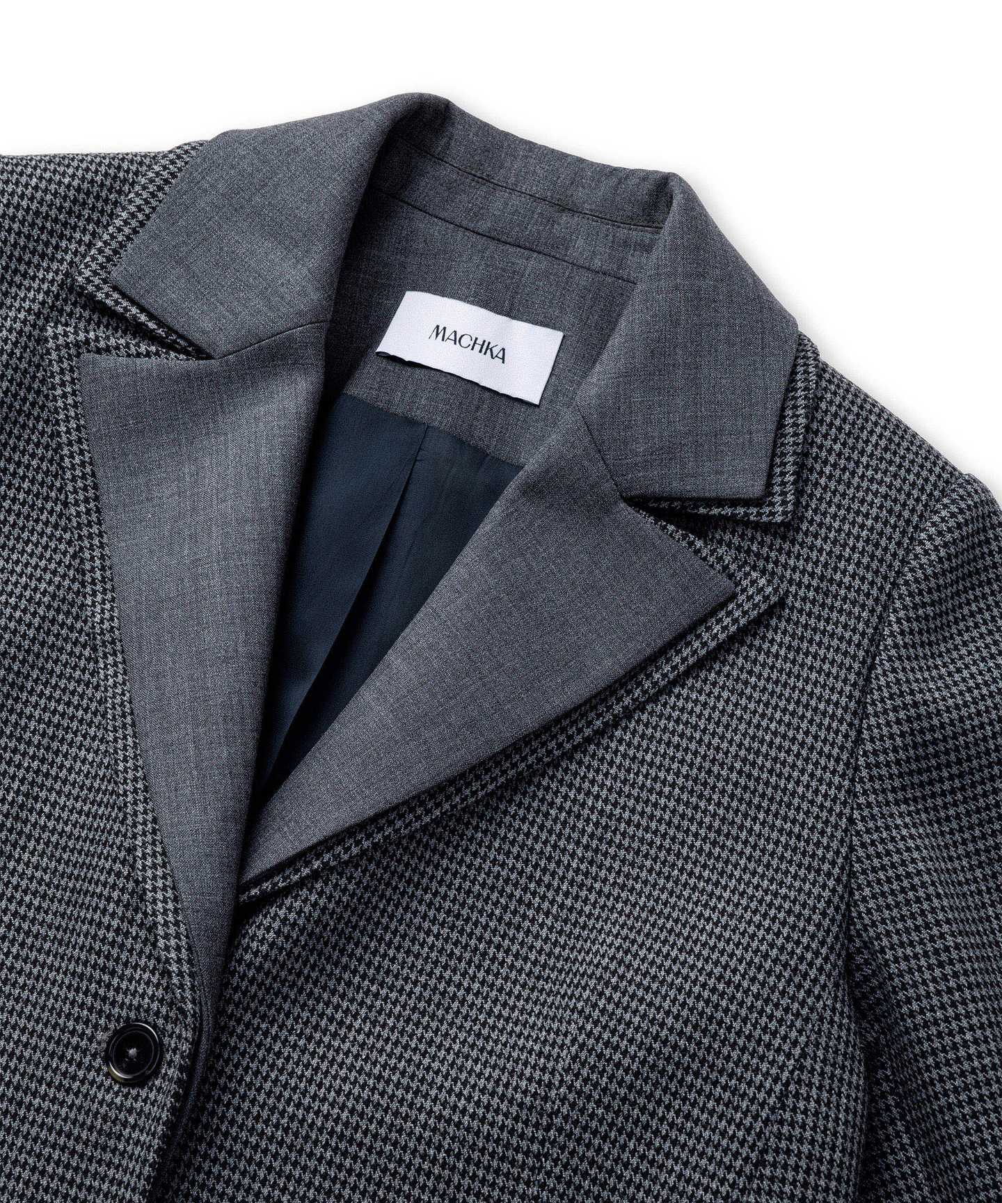 KAZAYAĞI DESEN YÜNLÜ BLAZER