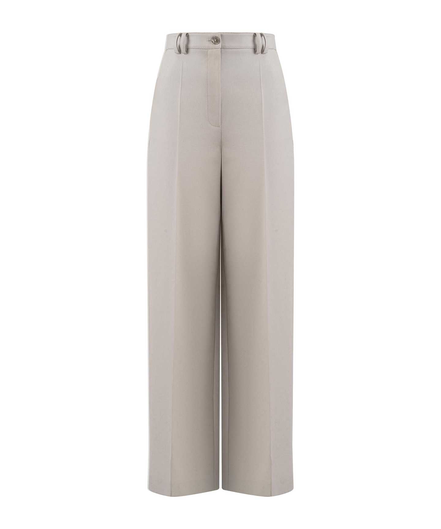 WIDE LEG GABARDİN PANTOLON
