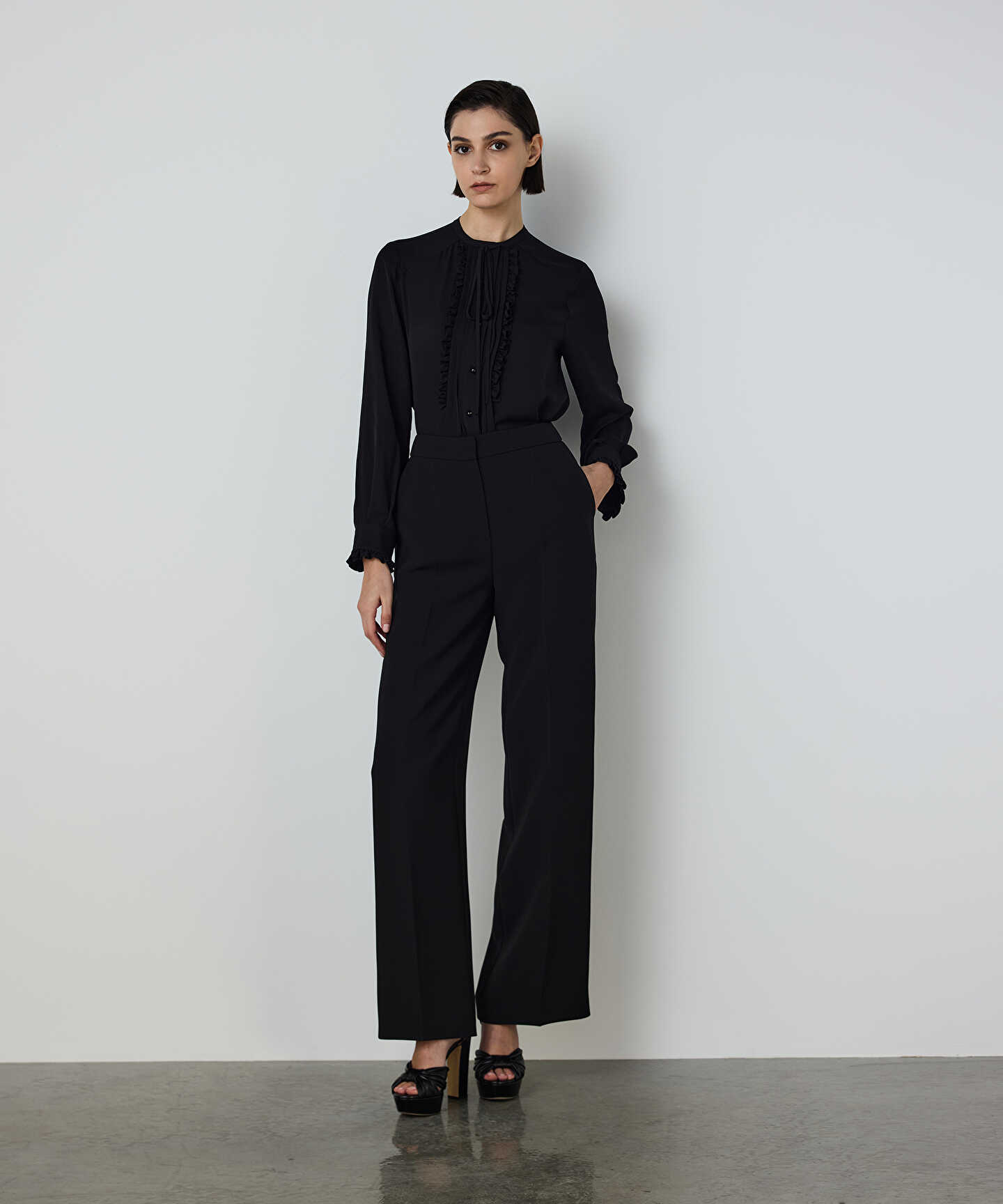CEPLİ WIDE LEG PANTOLON