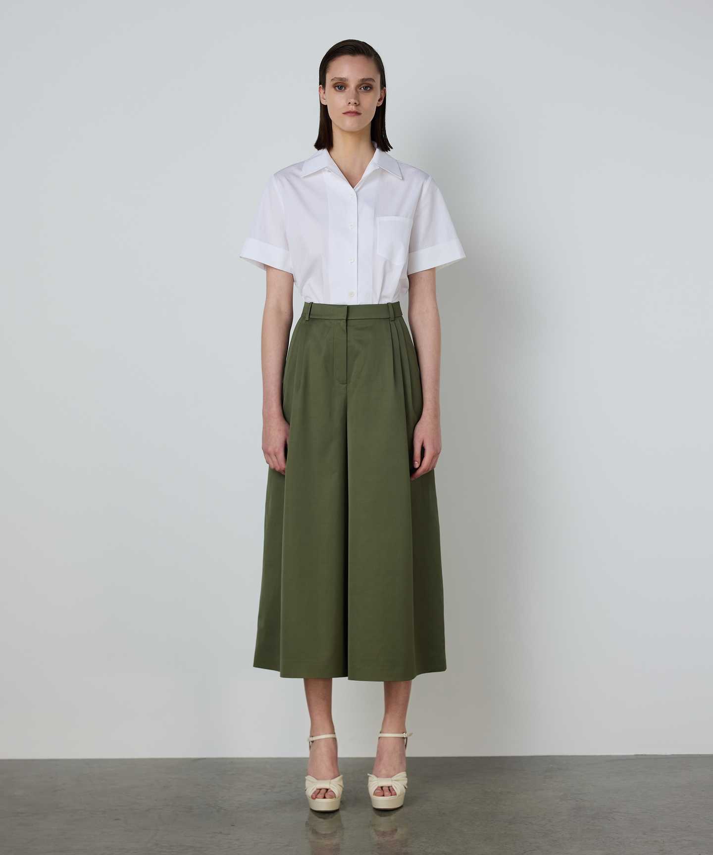 PİLELİ CULOTTE PANTOLON