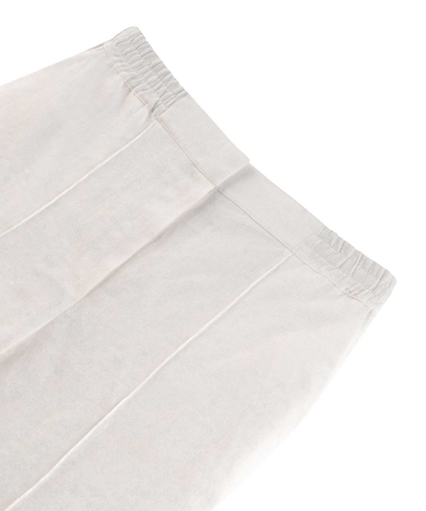 ELASTİK BEL KETEN PANTOLON
