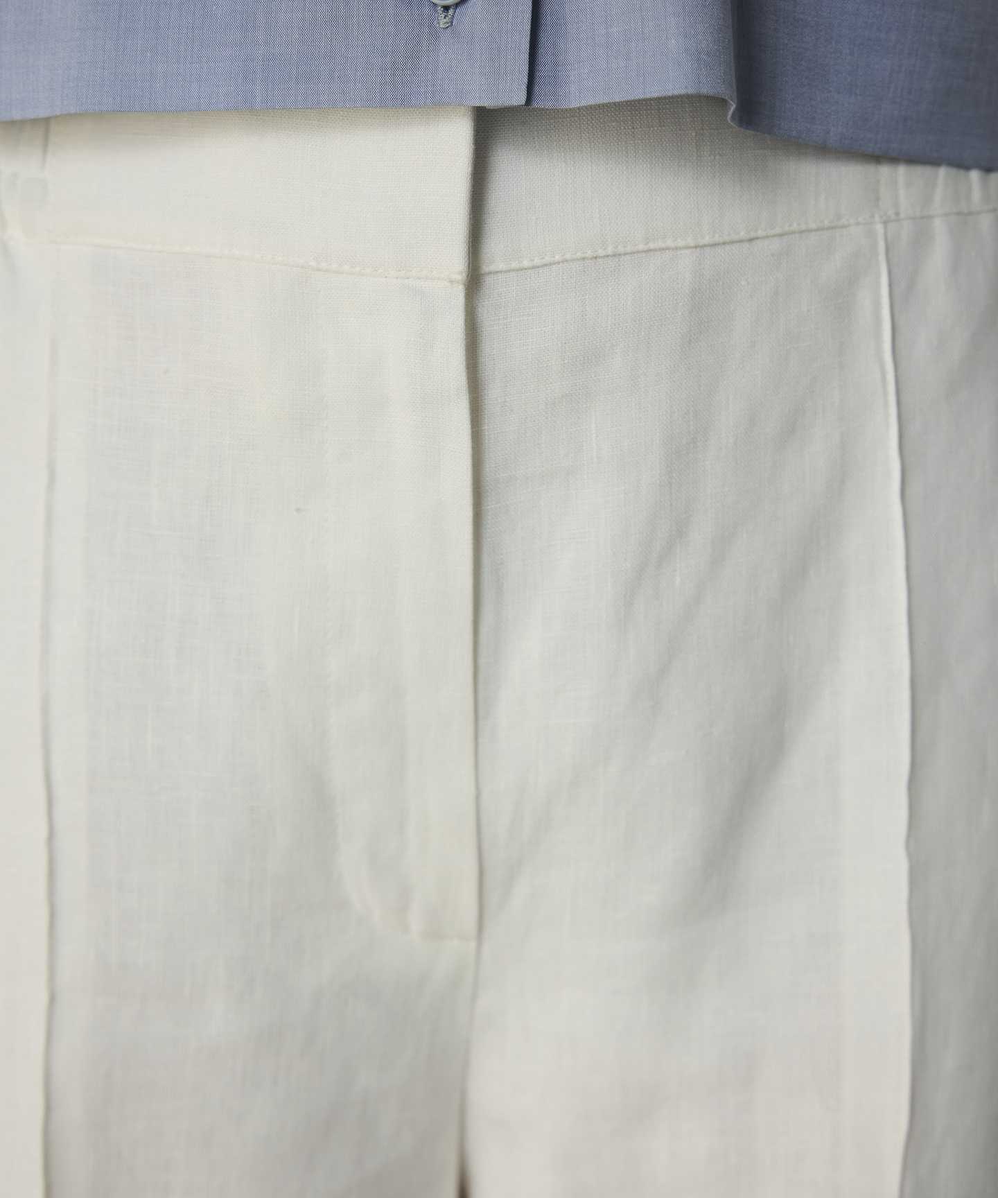 ELASTİK BEL KETEN PANTOLON
