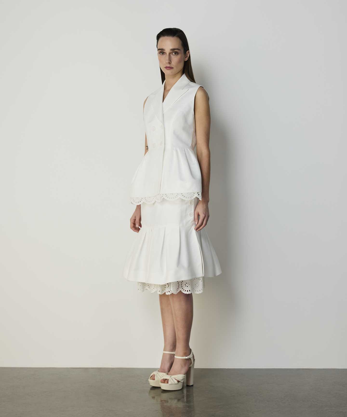 FİSTO GARNİLİ PEPLUM YELEK
