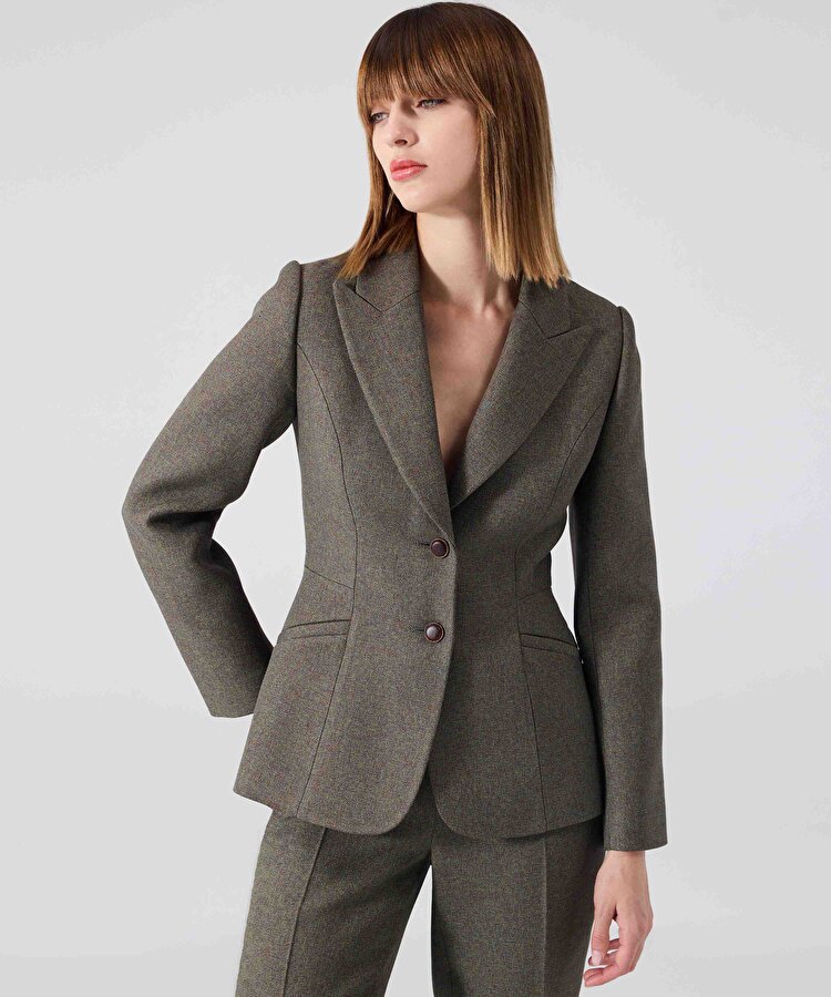 Bel vurgulu blazer