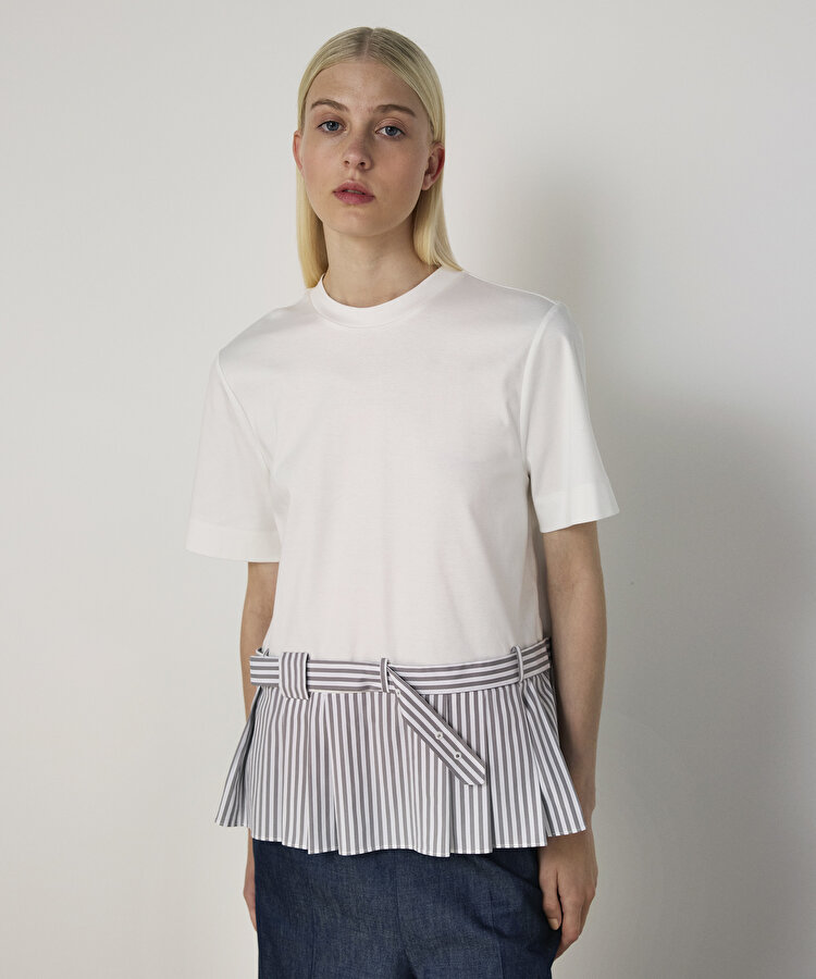 ÇİZGİ DESEN MIX TİŞÖRT