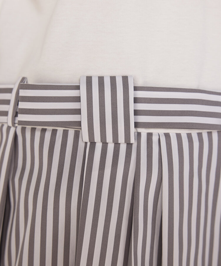 ÇİZGİ DESEN MIX TİŞÖRT