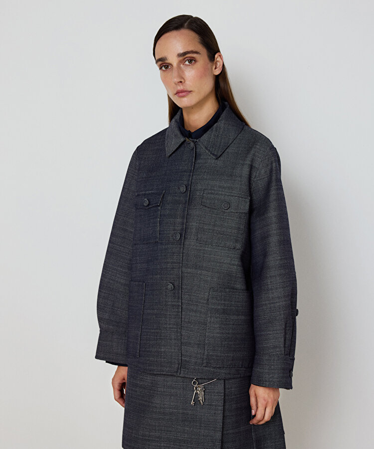 ÇOK CEPLİ GÖMLEK CEKET