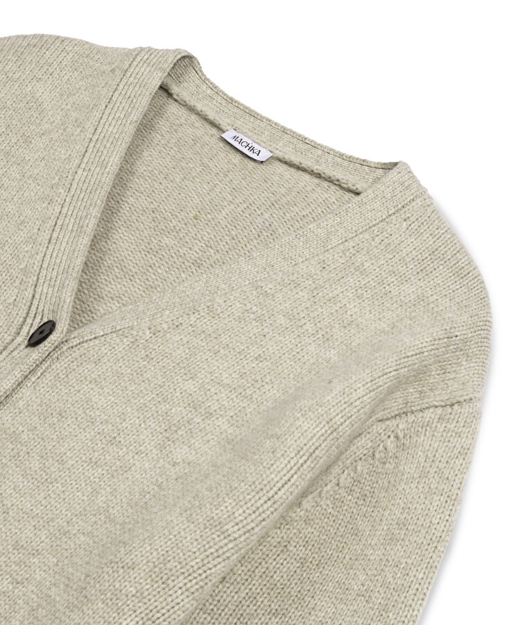 OVERSIZE V YAKA TRİKO HIRKA 