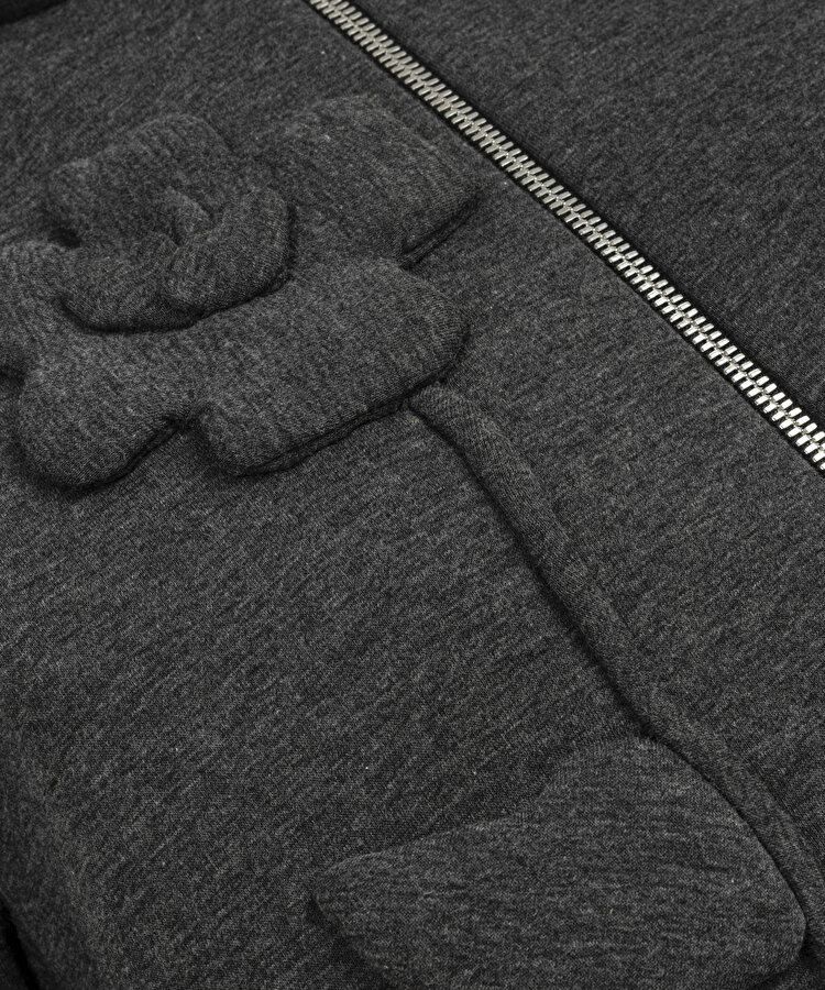 ÇİÇEK APLİKELİ SWEATSHIRT