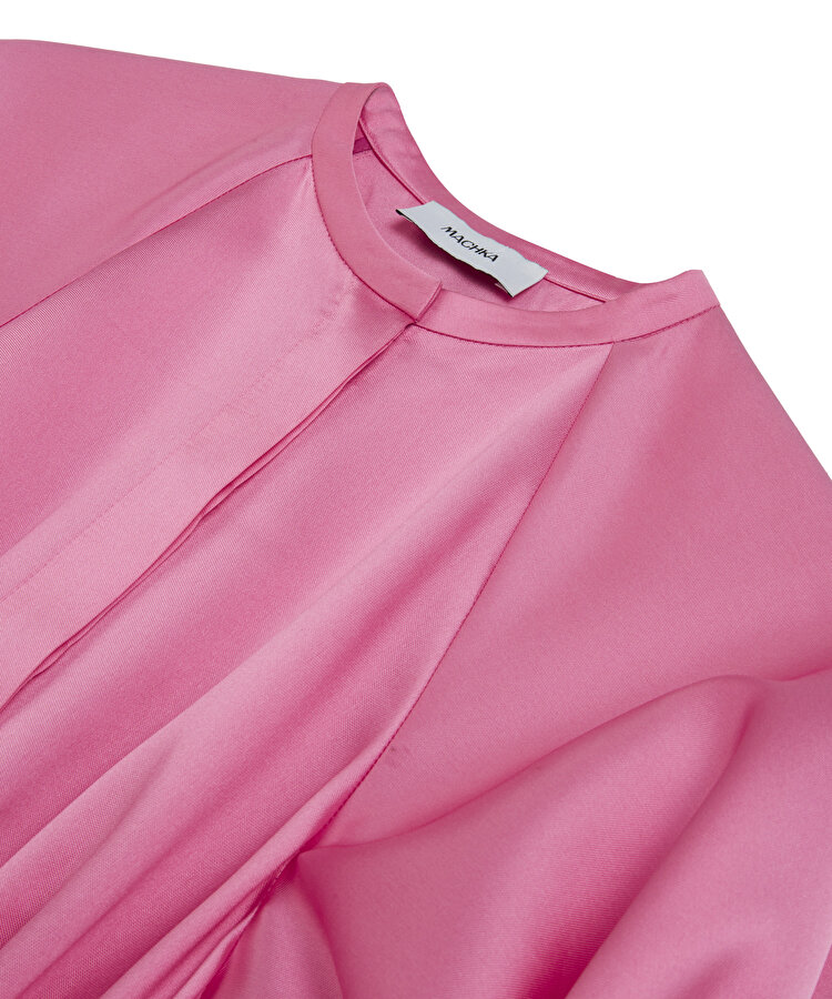 Kemerli mikado elbise