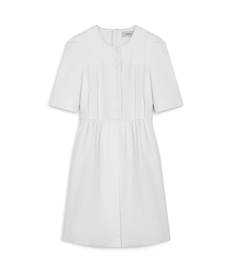 Poplin mini elbise