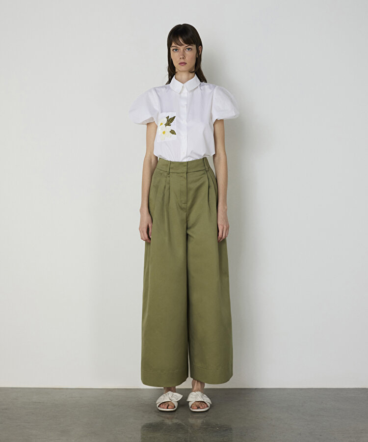 Geniş kesim pantolon