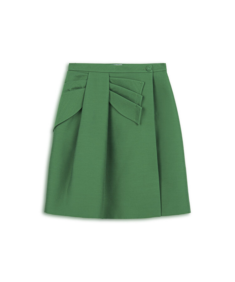 Asimetrik fiyonklu etek