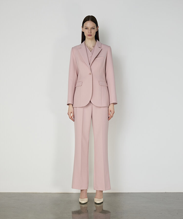Yün karışımlı blazer