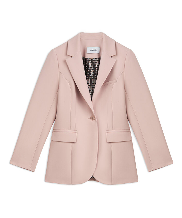Yün karışımlı blazer