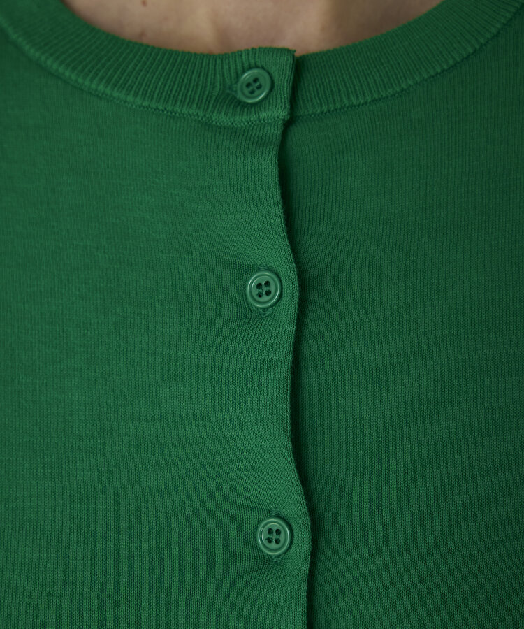 Pamuk ve ipek karışımlı hırka