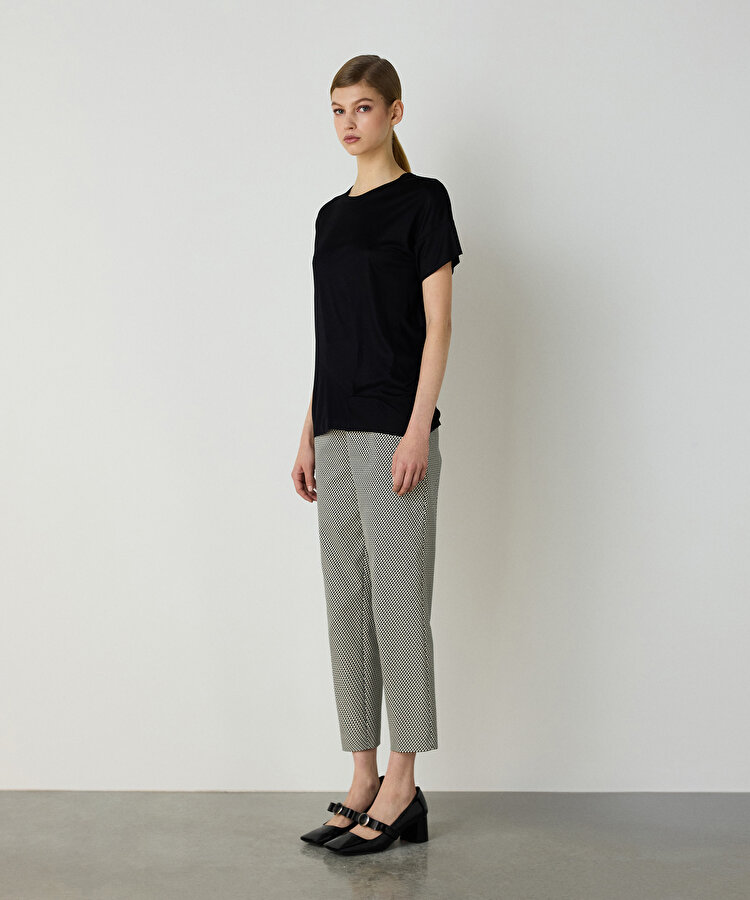 Drapeli bisiklet yaka tişört