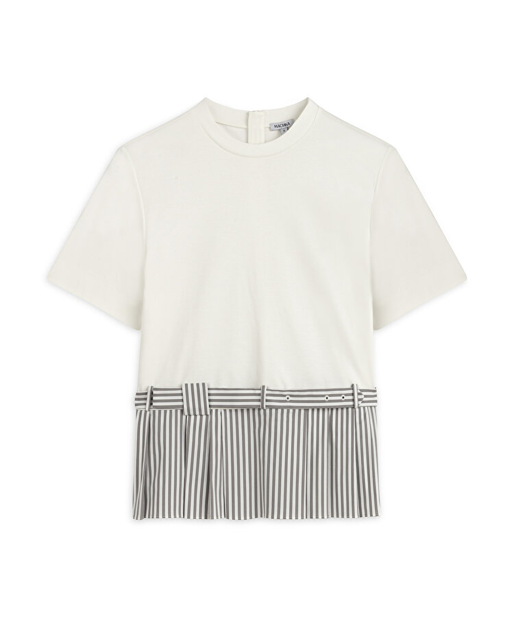 ÇİZGİ DESEN MIX TİŞÖRT