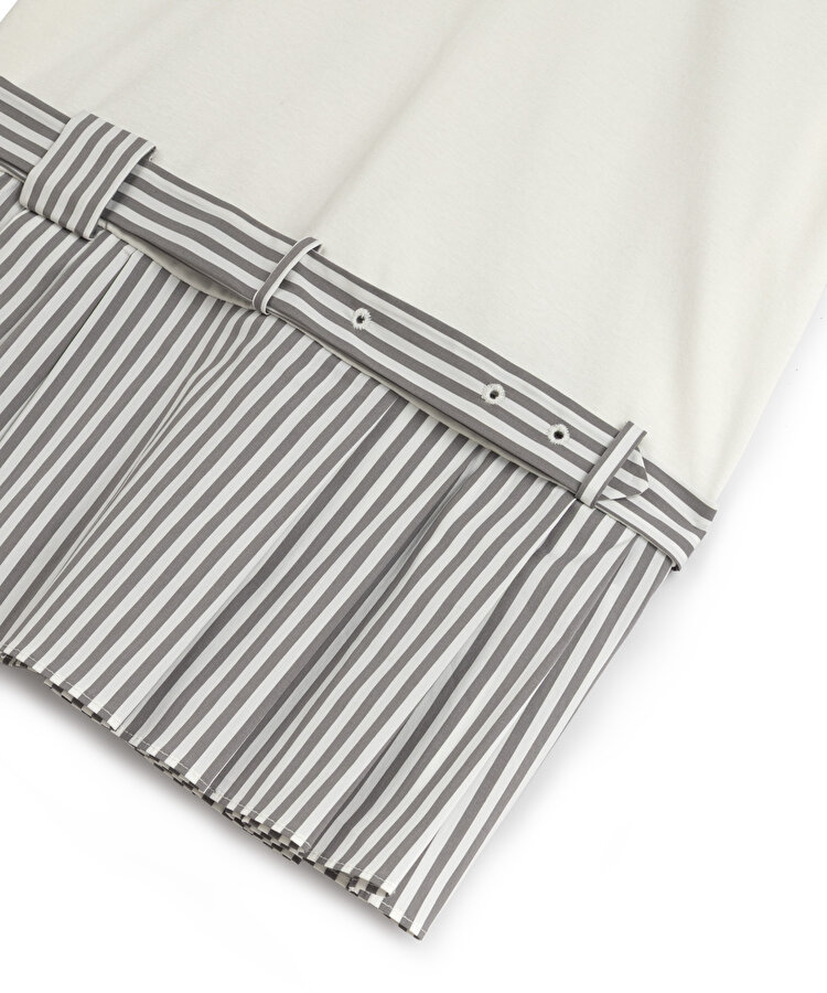 ÇİZGİ DESEN MIX TİŞÖRT