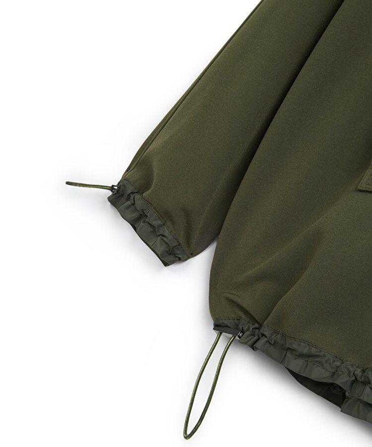 GENİŞ CEPLİ OVERSIZE SWEATSHIRT