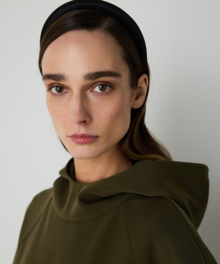 GENİŞ CEPLİ OVERSIZE SWEATSHIRT