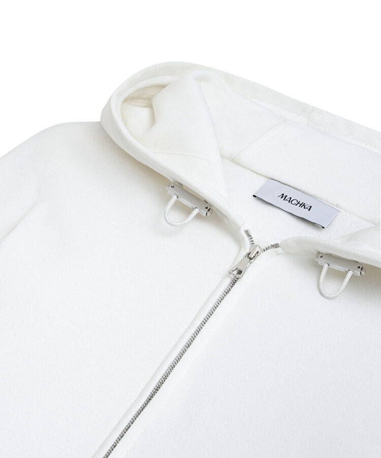 Kontrast işlemeli sweatshirt